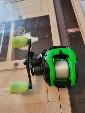 13 Fishing 810068297959 Modus Rp2 Radioactive Pickle Modrp2-7.3 1 Bair Casting Reel Left Hand