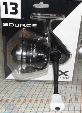 13 Fishing 817063027376 Source X 3000 Spinning Reel Freshwater And Saltwater Fast 5.1 1