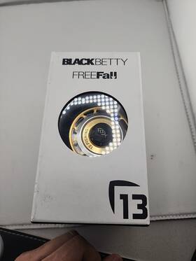 Bbcffw2.5-rh 13 Fishing - Black Betty Freefall Carbon Right Hand Ice Reel