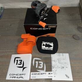 Z2-7.5-lh 13 Fishing Concept Z Slide Llbaitcast Reel Left Hand - 7.5 1 Ratio. 9