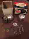 1797 Shakespeare Vintage Wondercast Metal Fishing Reel Pb With Xtra Parts Box