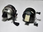 202j-m7 Zebco Fishing Reels Green Made In Usa Authentic Alloy Gears