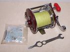 209ms Penn Vintage Monofil Level Wind Salt Water Fishing Reel Nice