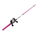 Roam3pk602m.ns3 21-38029 Zebco Roam Spooled Spincast Pink Fishing Rod Reel 032784635437