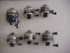 33-prostaff Zebco Vintage Lot Of And Prostaff Spin Casting Reels Usa