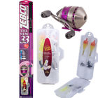 3490kl10cbp6 Zebco Salesllc Combo Spincast Reel And Rod Pink 032784613657