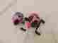 50086 Shakespeare And Zebco Firebird Splash Reels Bright Pink Lot Of 2 Fishing