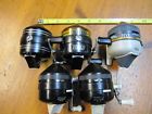 600-202 Zebco Lot Of Closed Face Ready To Fish Serviced New