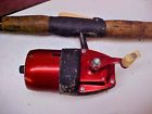 63l True Temper Vintage Foot Holloglass Rod And Reel Combo