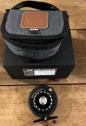 Abel Abel-tr-native Brown 2-3 Tr Fly Reel - Satin Black- 2/3 Wt With Extra Spool