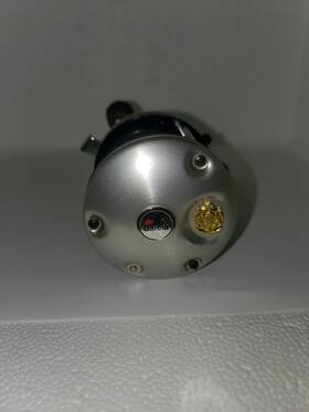 5501-cb Abu Garcia 010507 Ambassadeur Silver Reel The Original Good Condition