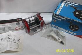 Abu Garcia 036282011557 Vintage Ambassadeur Big Water Series 7000 Baitcast Reel With Box