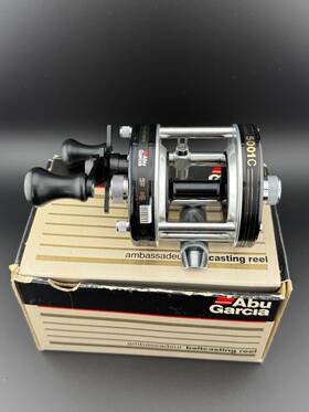 5001c Abu Garcia 036282012448 Ambassadeur Fishing Reel Made In Sweden Left Handed