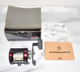 Abu Garcia 036282019225 Ambassadeur 6500 Tcm Bait Casting Reel Trophy Collection With Box