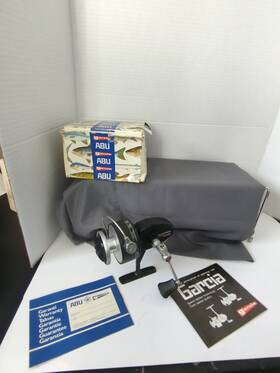 Abu Garcia 036282031456 Vintage 3000 Reel In Box Spinning Open Face Works Nice
