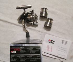 Abu Garcia 036282863378 Used Cardinal 601alb With 2 Spare Spools Box Papers 7 Bearings