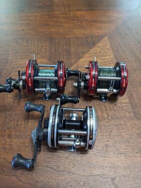 1-5500c Abu Garcia Ambassadeur 3 Reels Deal