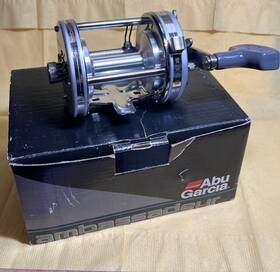 1119547 Abu Garcia Silver Ambassadeur 7000 C3 Baitcasting Fishing Reel Excellent With Box