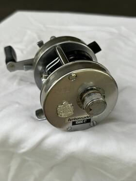 771100 Abu Garcia 1500c Ambassadeur Bait Casting Reel No 1500 C Sweden Very Clean