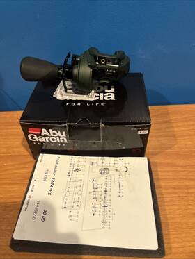 1523210 Abu Garcia Zata-hs-l Left-handed Low Profile Baitcasting Fishing Reel #1523210