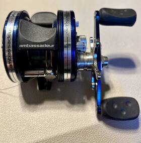 4601c4 Abu Garcia Blue 4601 C4 High Speed Reel Made In Sweden