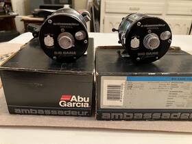 6500cl Abu Garcia 2 Ambassadeur Big Game Collection Reels