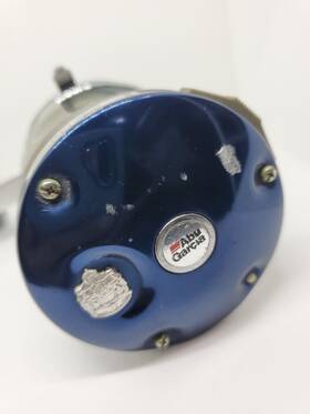 7000c4ld Abu Garcia Ambassadeur Blue Bait Fishing Reel Lever Drag - Right Handed