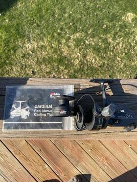 903260 Abu Garcia Cardinal C4x Spinning Reel With Box And Spare Spool Vintage Made In Japan