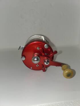 991008 Abu Garcia Ambassadeur No 6000 Ab. Urfabriken-svangsta Sweden Red Reel Vintage