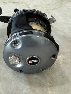 Abu119 Abu Garcia Ambassadeur 5000 Ca Baitcast Reel Silver Black Oil Wrench