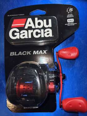 Abu Garcia Blackmaxlp-wm20-c New Black Max Low Profile Fishing Reel