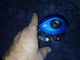 Blmax3 Abu Garcia Max Baitcaster Fishing Reel 7.1 1 Ratio 5 Bearing Rh Blue