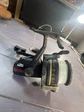 C508glx Abu Garcia Nice 17-25lb 4.4 1 Ratio Fishing Spinning Reel Works Great