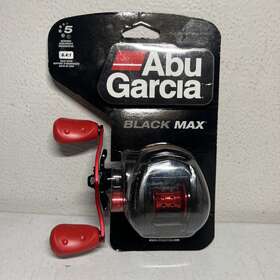 Viprb-l-wm20-c Abu Garcia Black Max Low Profile Baitcast Reel Left Hand 5 Bearing 6.4 1 Gear