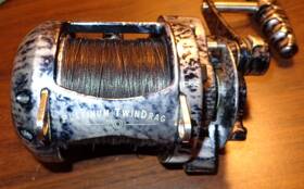 Atd-30 Accurate Rare Limited Camo Two-speed Platinum Twindrag Fishing Reel Cle