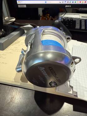 Atd-50t Accurate Platinum Twin Drag Reel. Great Condition Works As It Should
