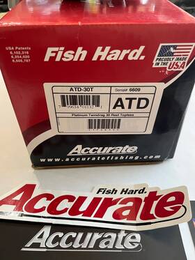 Atd-30t Accurate Atd30t Platinum Big Game Fishing Reel Topless