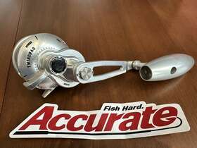 Bv-500n-spj Accurate Valiant 500n-spj Slow Pitch Jigging Spj Reel - Silver