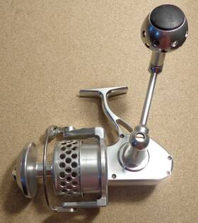 Sr-30 Accurate Slightly Used Silver Twinspin Spinning Reel 4.1 1 Gear Ratio