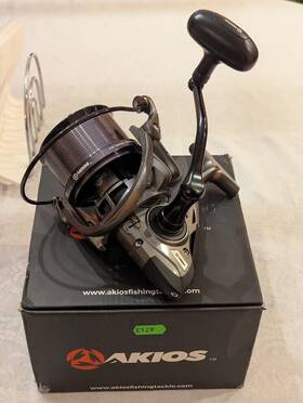 100253 Akios Utopia Cx8 Spinning Reel Beach Long Distance Surf Casting 8000 Size
