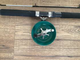 650-c5 Alvey Fishing Reel 500c With 600 Estuary Light Surf 10ft6 Two Piece Rod