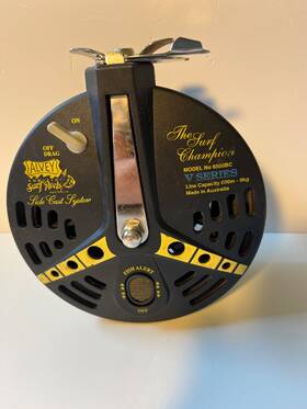 6500bc Alvey Superior V Series Fishing Reel 600m 9kg Heavy Duty Surf Casting Ree