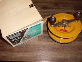 655-c52 Alvey Vintage Deep Sea Trolling/cast Reel Made In Australia With 80lb Line