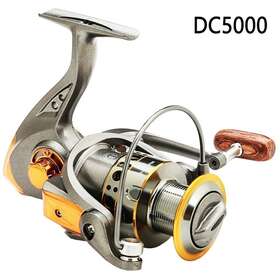 G084-a002-e Areyourshop Gray Full Metal Wire Cup Fishing Reel Spinning Wheel Gear Dc5000 #3