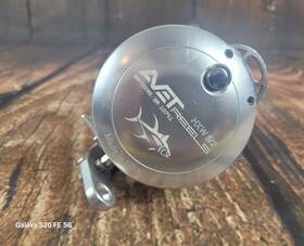 2r-10741 Avet Hxw 5/2 Classic Silver Sn#hxw5/2r10741 Fishing Reel Usa Made Works Great