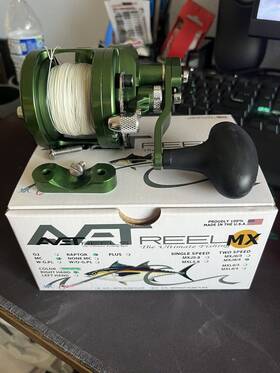 Avet 810755025018 Mxl 6/4 Mc Raptor Reel - Mxl64mcraptor 2 Speed Green