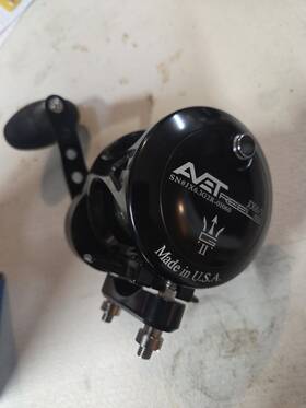 3mcg2ngp Avet Jx6/3mcg2ngp Jx6/3 G2 Two-speed Lever Drag Reel - Black Right Handed