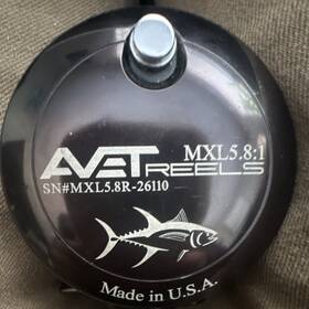 Mxl5.8r-26110 Avet Mxl 5.8 1 Lever Drag Conventional Fishing Reel Black