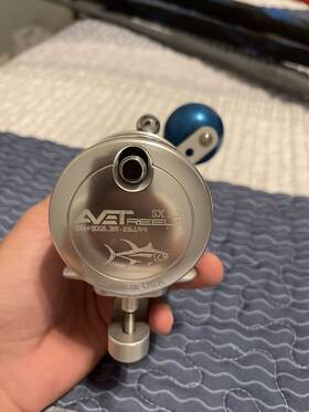 Sx5.3-silver Avet Sx Lever Drag Conventional Right Hand Fishing Reel 5.3 1
