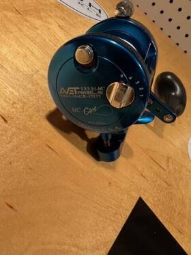 Sx5.3mcg2ngp Avet Sx5.3 Mc Single Speed Lever Drag Reel - Right Hand Blue